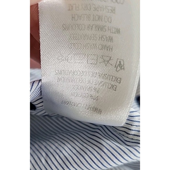 ROBERT GRAHAM YOUTH XL‎ (18-20) DRESS SHIRT AOP SKULLS, STRIPED, STRETCH - Picture 9 of 10